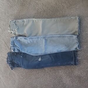 GAP jeans, Size 7, Girls - lot of 3